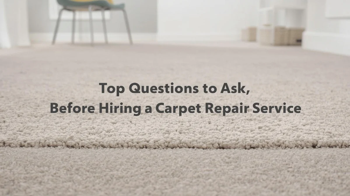 Most Asked Questions Before Hiring a Carpet Repairs