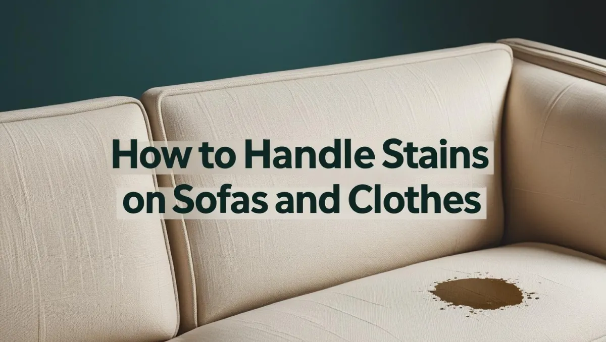 Stains on Sofa
